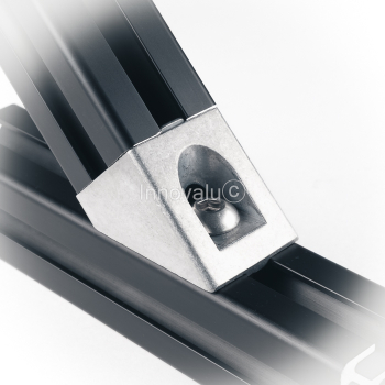 Preview: Winkelverbinder 45° P30 Preview: 45° Winkelverbinder