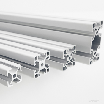 Aluminium profiel 20x152S plaatprofiel I-type groef 8 (zwaar), zilver geanodiseerd. Aluminium profiel 20x152 aluminium profielen 20 x 152 systeemprofiel 1500mm