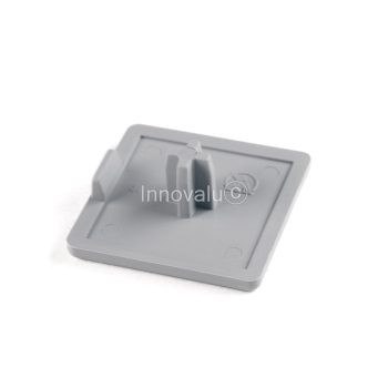 Preview: Endkappe 30x30 grau Preview: Endkappe 30x30 grau