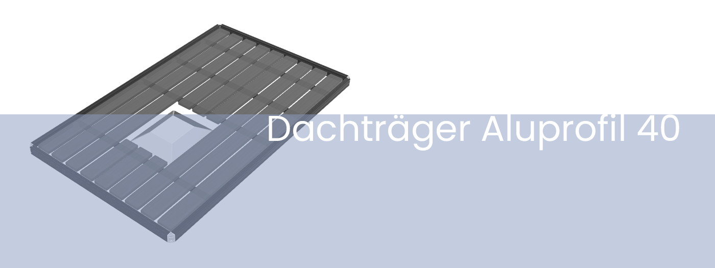 Banner Dachträger Konstruktionsbeispiel