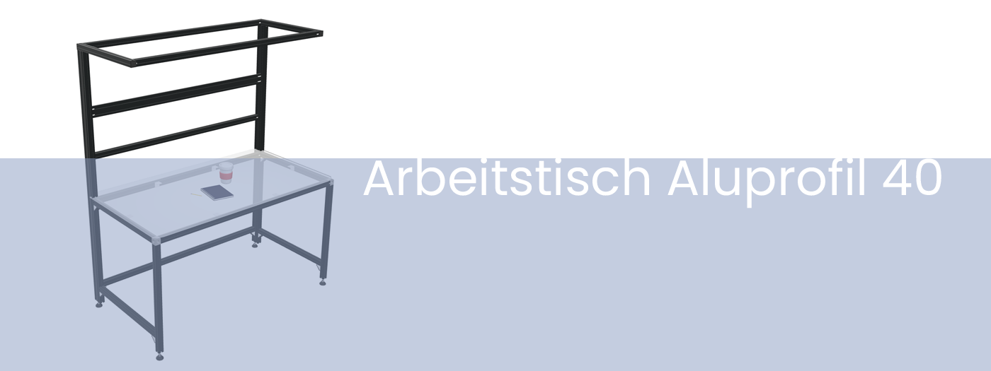 Beispielkonstruktion Arbeitstisch